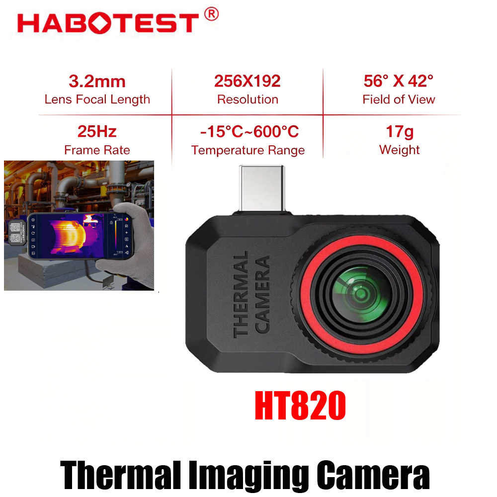 Thermal Imaging Camera Pcb Repair - Nueva Cámara Termográfica para Teléfono HABOTEST