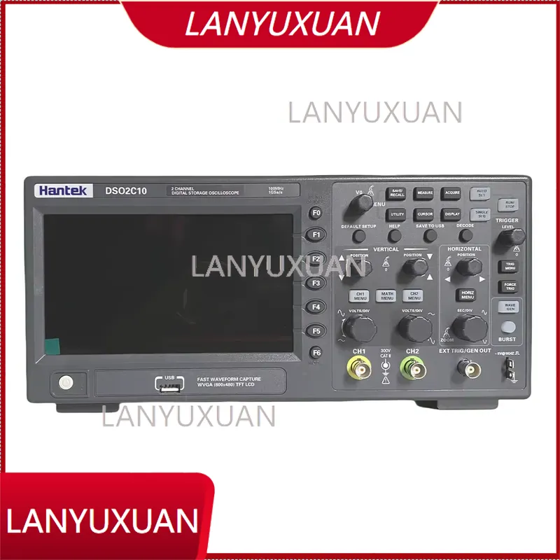 Digital Storage Oscilloscope 100Mhz - Osciloscopio Digital de Almacenamiento Hantek DSO2C10,