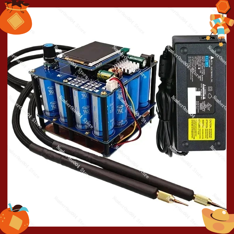 Spot Welder 18650 Battery Pack - Soldadora por Puntos 1600F, Máquina de