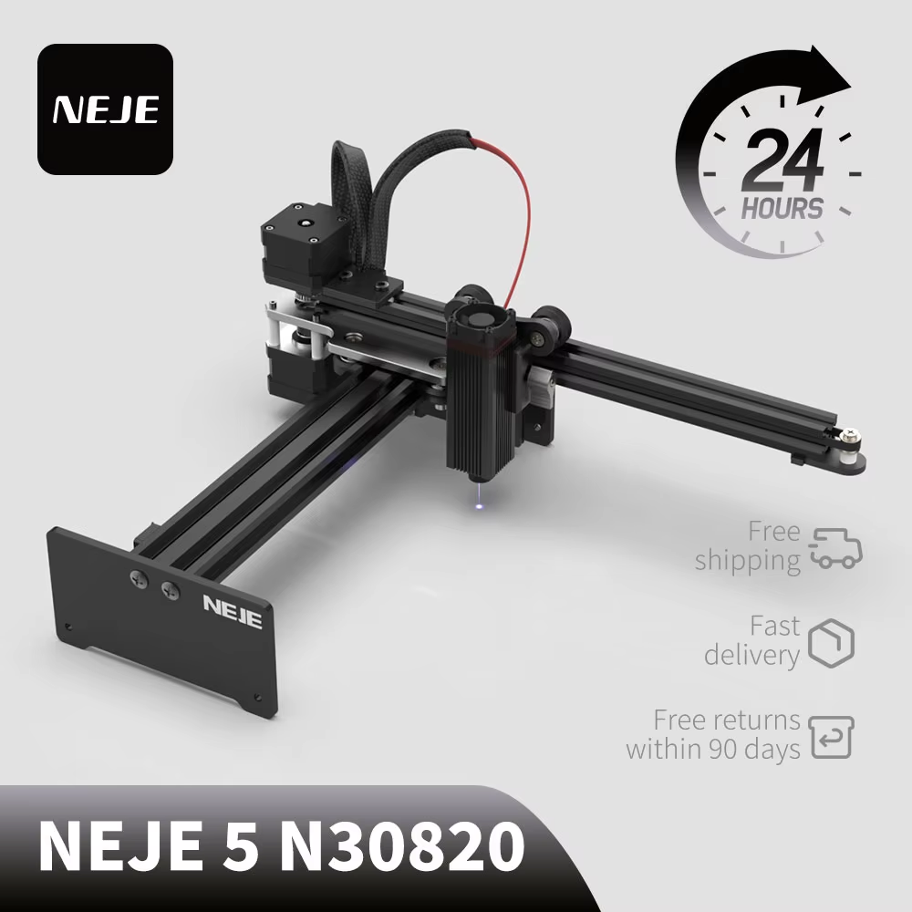 NEJE 5 N30820 40W Mini Grabado - Mini Laser Engraver Cnc Router reseña y precio