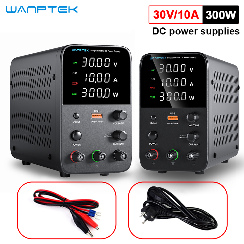 Wanptek fuente de alimentación - Programmable Dc Power Supply 30V 10A reseña y precio