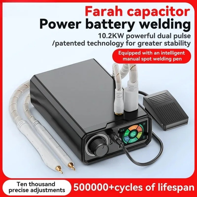Soldadora de puntos portátil c - Spot Welder 18650 Battery Pack reseña y precio