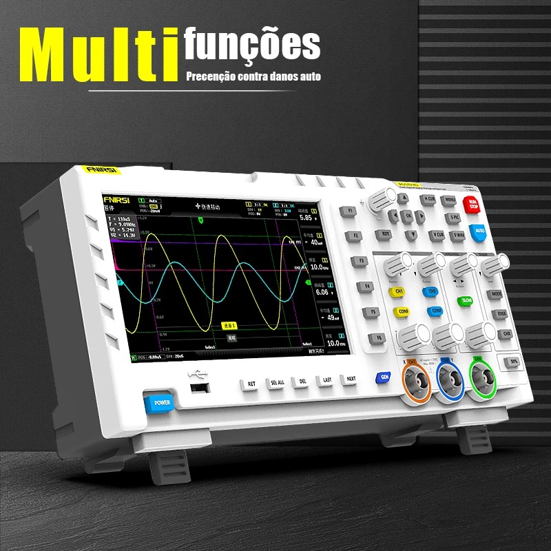 Osciloscopio Digital FNIRSI 10 - Digital Storage Oscilloscope 100Mhz reseña y precio
