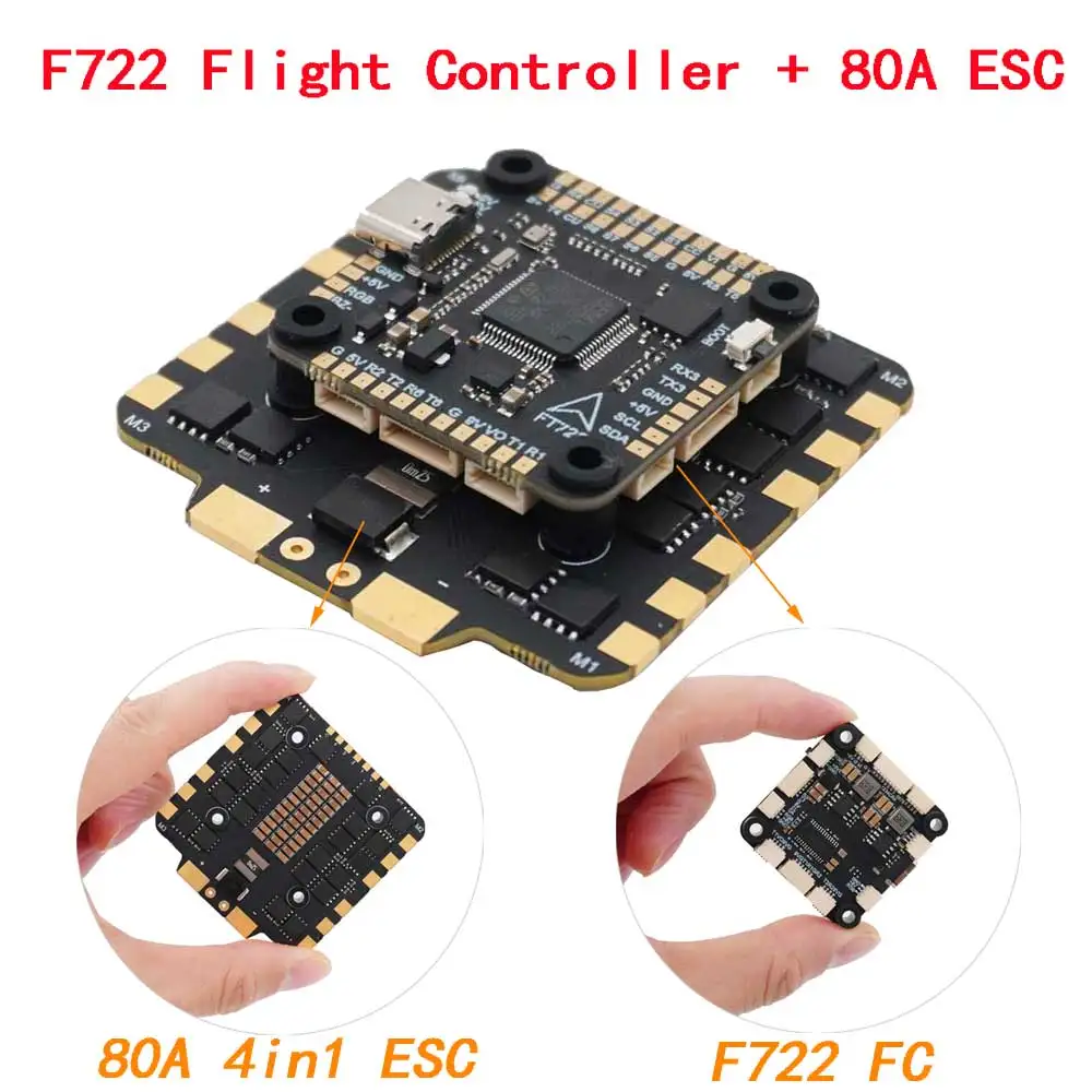 Controlador de Vuelo VivaF405  - Fpv Flight Controller F7 Stack 60A reseña y precio